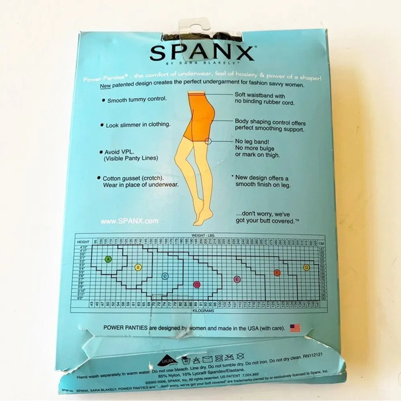 Spanx Power Panties Black Tights Size F - Picture 2 of 7